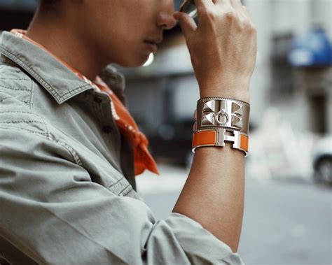 hermes hercules bracelet|Hermes men's bracelets.